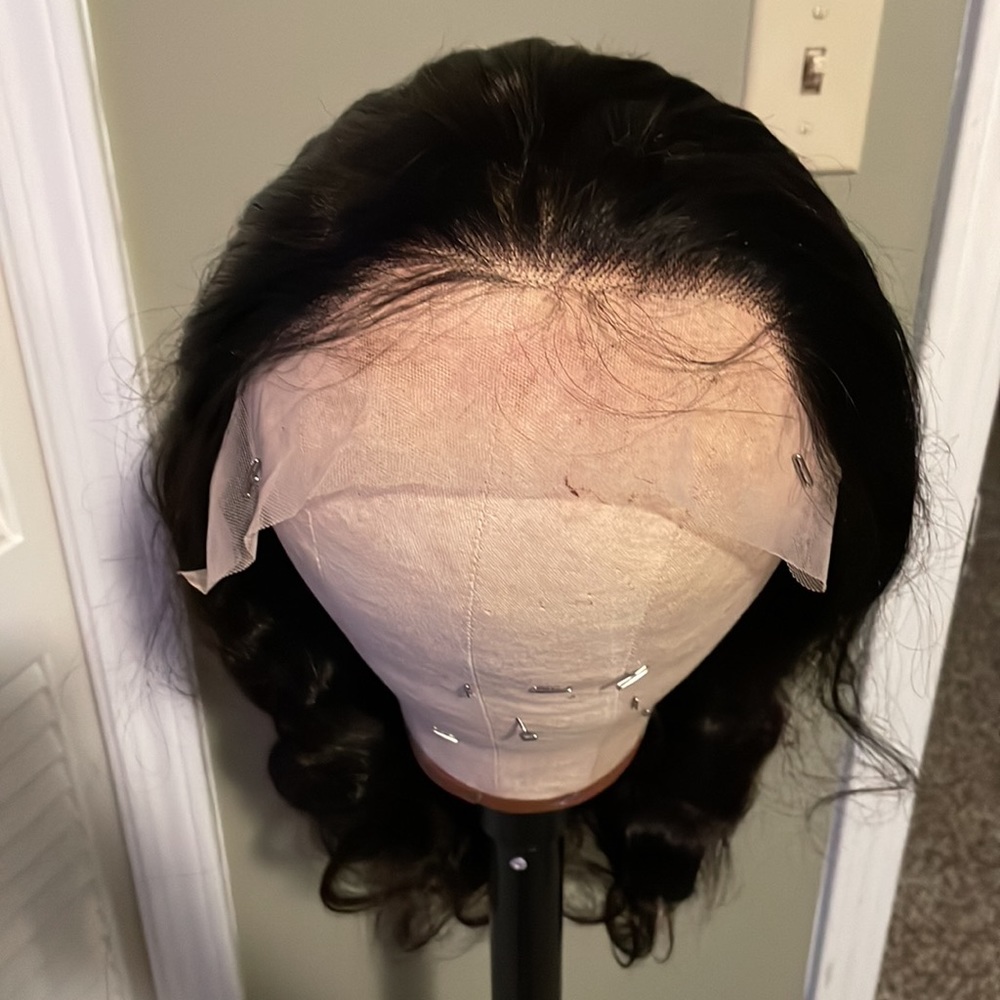 22in lace frontal wig human hair